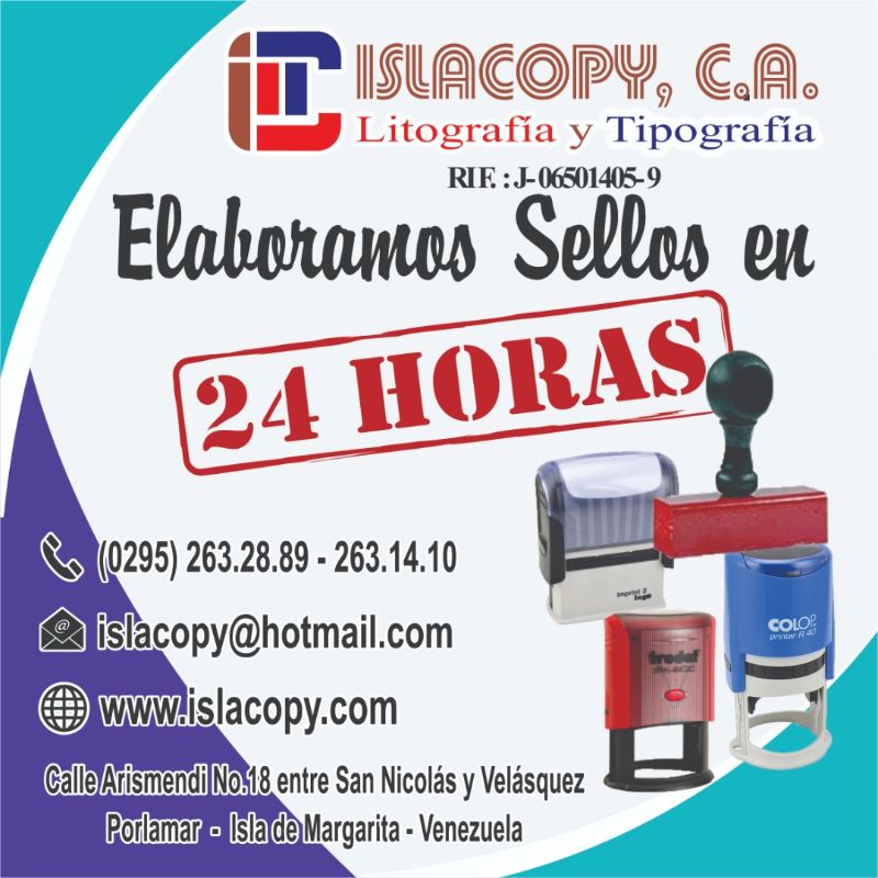 ISLACOPY -  sellos automáticos